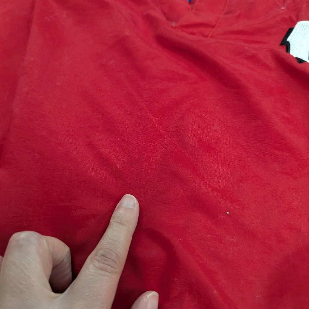 STARTER Red Lightweight Pullover Jacket - Picture 8 of 9